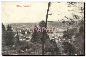 Vosges- Epinal- Vue Generale -Carte Old Post