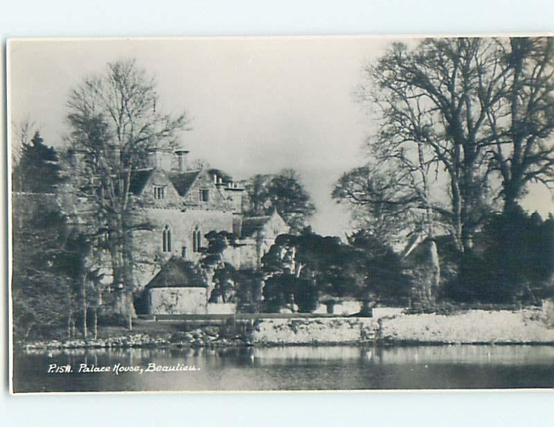 old rppc PALACE HOUSE Beaulieu - Brockenhurst - Hampshire UK HM1936