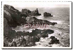 Old Postcard Quiberon Rachers Lion