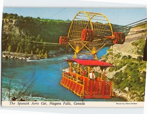 Postcard The Spanish Aero Car Niagara Falls Ontario Canada