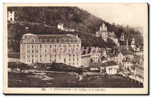 Betharram Old Postcard The college and the Calvary