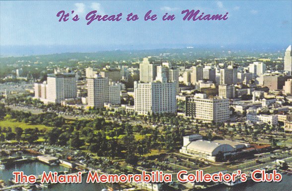 Postcard - It's Great to be in Miami! - Miami, Florida