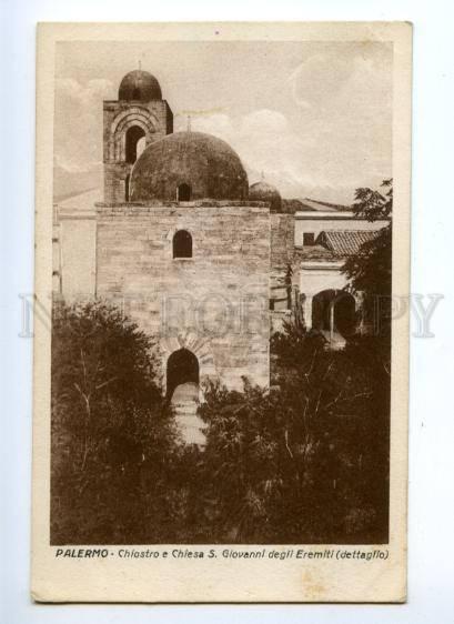 173510 ITALY PALERMO Chiostro e Chiesa S.Giovanni Vintage PC