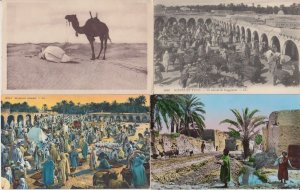 NORTH AFRICA TYPES FOLKLORE 48 Vintage Postcards Mostly pre-1940 (L5778)