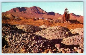 ATOLIA, San Bernardino County CA ~ Rand Mining District TUNGSTEN ORE Postcard