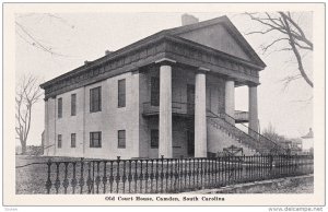 Court House , CAMDEN , South Carolina , 1930s