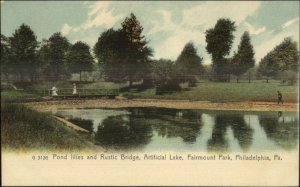 Philadelphia PA Fairmount Park Rotograph G3126 c1905 Postcard