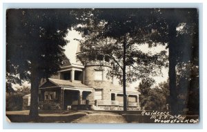 c1930's Residence Of M.S,G Mckay Woodstock Ontario Canada RPPC Photo Postcard 