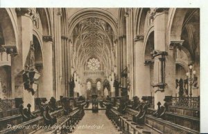 Oxfordshire Postcard - Oxford, Christ Church Cathedral Interior - Ref 11466A