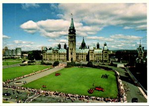 Canada Ontario Centre Block Of The Parliament Buildings