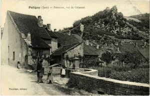 CPA Poligny- Fontaine, vue de Grimont FRANCE- (1044306)