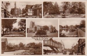 England Luton Multiple Views Real Photo