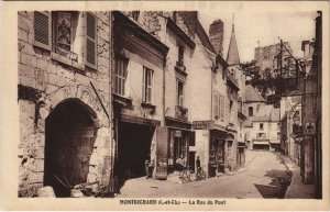 CPA MONTRICHARD-La Rue du Pont (26637)