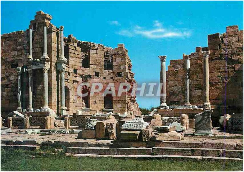 Postcard Modern Leptis Magna (Libya) The Great Nymphaeum