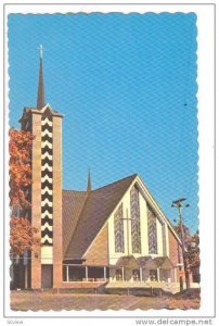 Holy Family Church Eglise Ste-Famille, Bathurst, New Brunswick, Canada, 40-60s