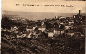 CPA La TURBIE - Vue générale route de la Corniche (655936)