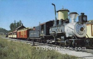 The Narrow Gauge 1800 Train, Black Hills, South Dakota, SD USA Trains, Railro...