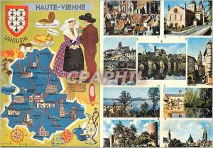 Modern Postcard Travers Haute Vienne Saint Yrieix la Perche Saint Junien Bell...