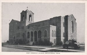 BRECKENRIDGE, Texas, 00-10s ; Exterior, First Christian Church