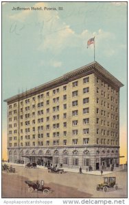 Illinois Peoria Jefferson Hotel 1912