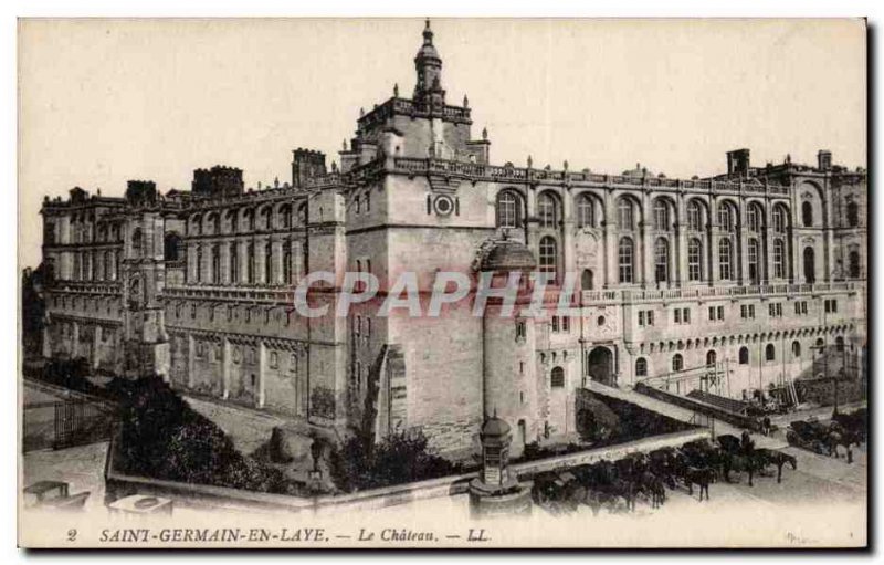 Old Postcard St Germain en Laye The Castle