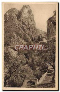 Old Postcard La Douce France Mounstiers Sainte Marie