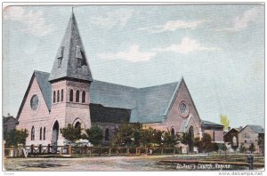 REGINA, Saskatchewan, Canada, 1900-1910's; St. Paul's Anglican Church