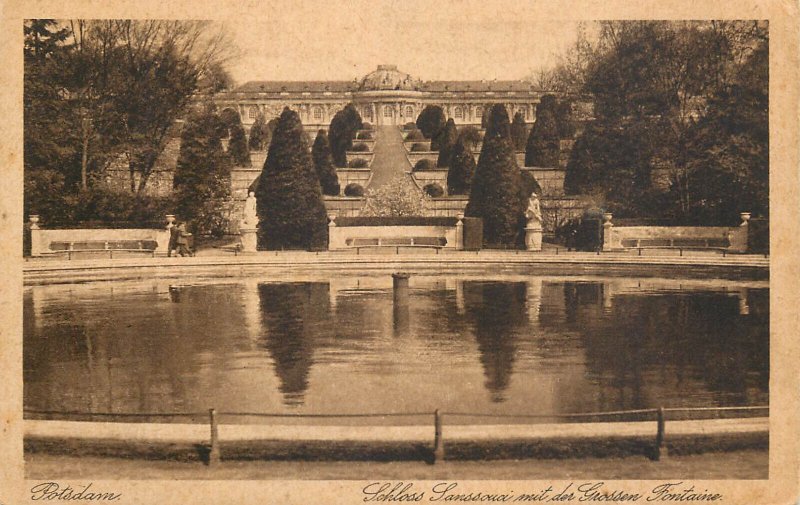 Germany Potsdam Sanssouci castle 1928