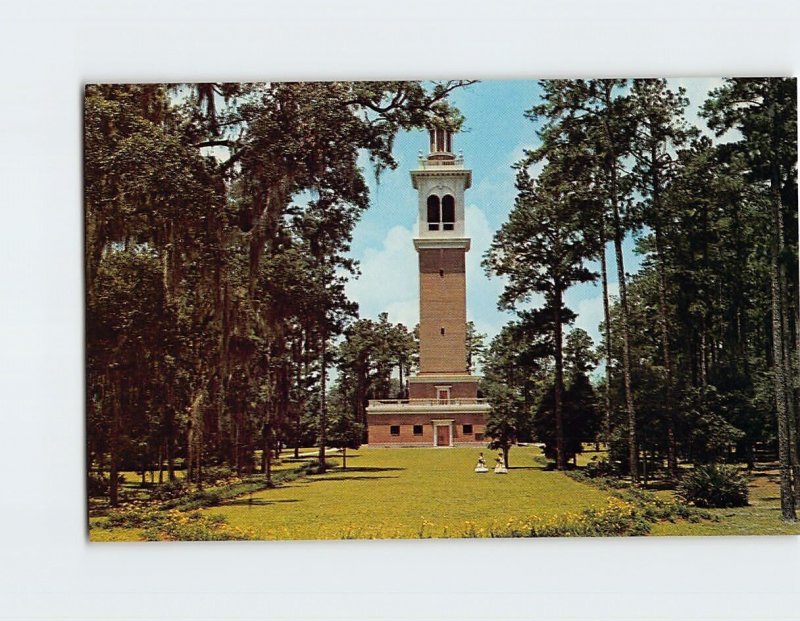 Postcard Carillon Tower, Stephen Foster Memorial, White Springs, Florida