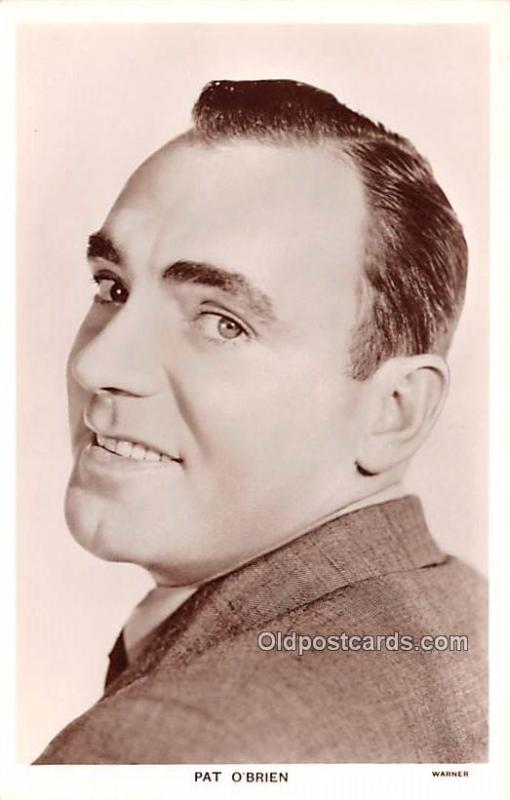 Pat O'Brien Movie Star Actor Actress Film Star Unused 