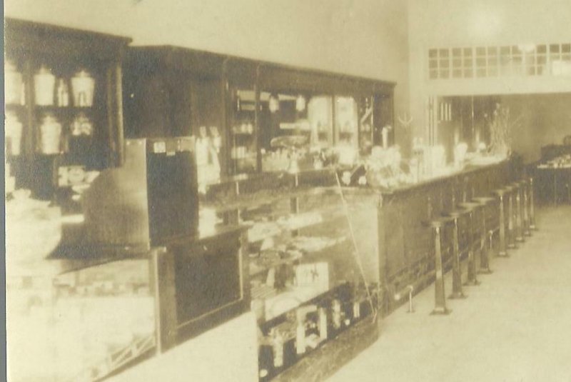 Brainerd MINNESOTA RPPC c1920s INTERIOR SODA FOUNTAIN Ice Cream Parlor ARCHER'S