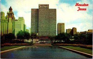 Houston Texas Bank Of The Southwest In The Center Chrome Postcard C116