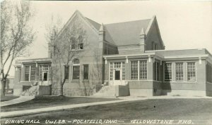 1920s RPPC Dining Hall U. of I.S.B. Pocatello ID Bannock County, Yellowstone PHG