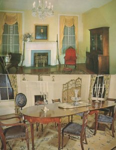 Arlington Confederate Shrine Dining Room Alabama USA Postcard