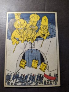 Mint Russia USSR Postcard Political Satire Religions Fishing for People