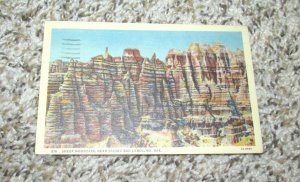 Sheep Mountain Near Scenic Badlands Bad Lands South Dakota SD Postcard (C8)