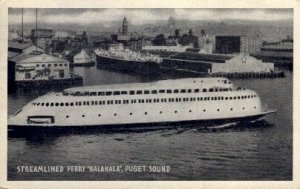 Streamlined Ferry - Puget Sound, Washington