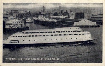 Streamlined Ferry - Puget Sound, Washington