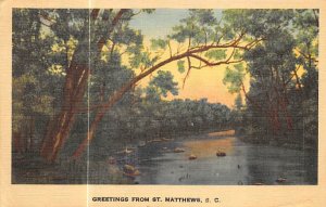 Greetings from St Matthews Saint Matthews, South Carolina