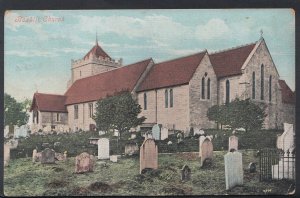 Sussex Postcard - Bexhill Church    RS6441