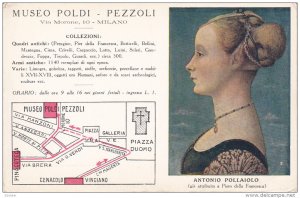 MILANO, Lombardia, Italy, 1900-1910's; Museo Poldi Pezzoli, Antonio Pollaiolo...