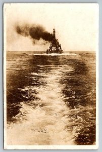 RPPC  US Navy  Battleships  Postcard  1911