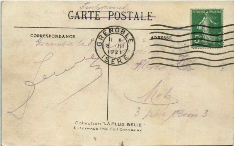 CPA Chasseurs Alpins - A la Corde (1198845)