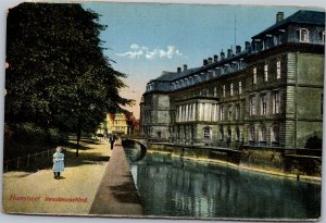 Postcard Germany Hannover Residenzschlob