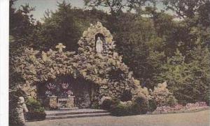 Michigan Orchard Lake Grotto S S Cyril and Methodius Seminary Handcolored Alb...