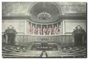 Old Postcard Luxembourg Hall of Sittings of the Senate