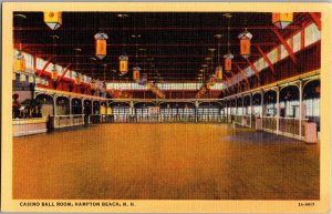 Casino Ball Room, Hampton Beach NH c1949 Vintage Postcard Y14