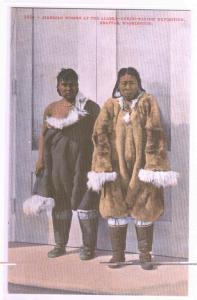 Eskimo Women Alaska Yukon Pacific Exposition Seattle Washington postcard