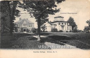 Hamilton College - Clinton, New York