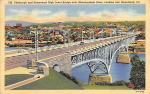 High Bridge over Monogahela River Homestead, Pennsylvania PA